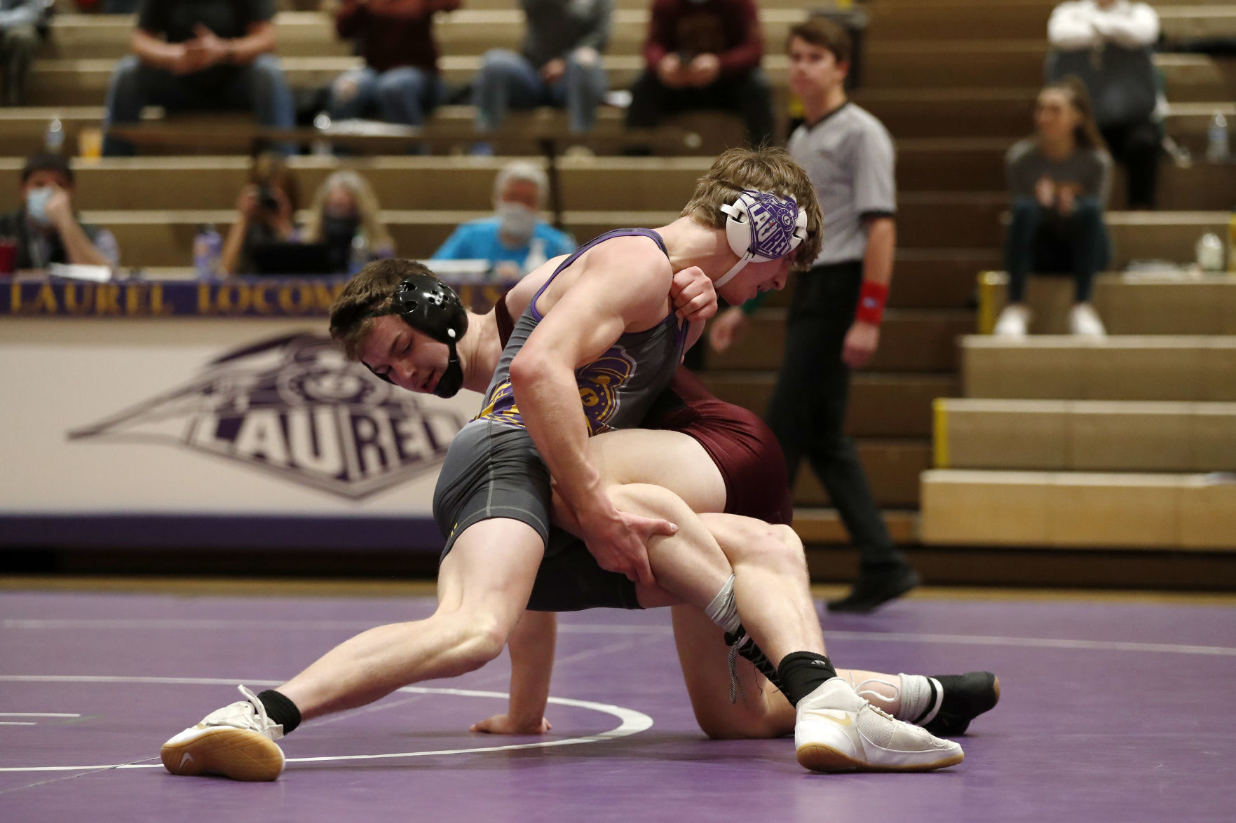 Laurel wrestling meet
